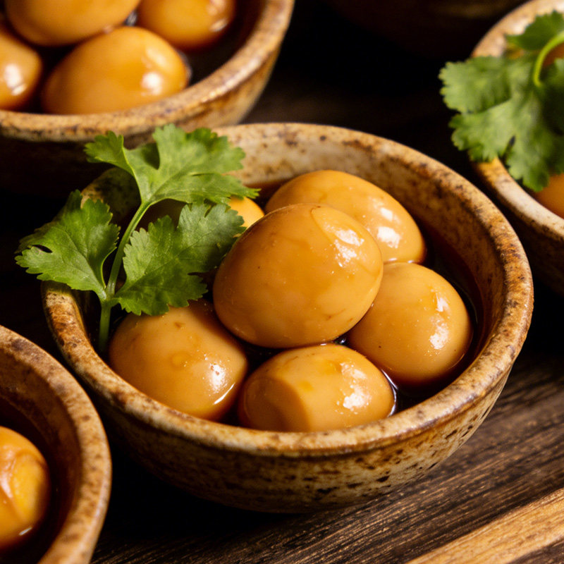 9.9元! 双汇香卤盐焗鹌鹑蛋·开袋即食-1