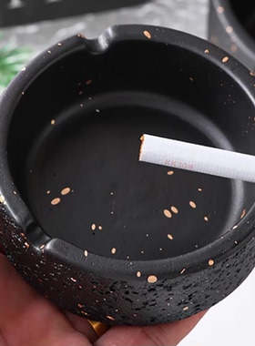 火山岩圆柱烟灰缸硅胶模具水泥石膏北欧工业风烟缸手工摆件模具