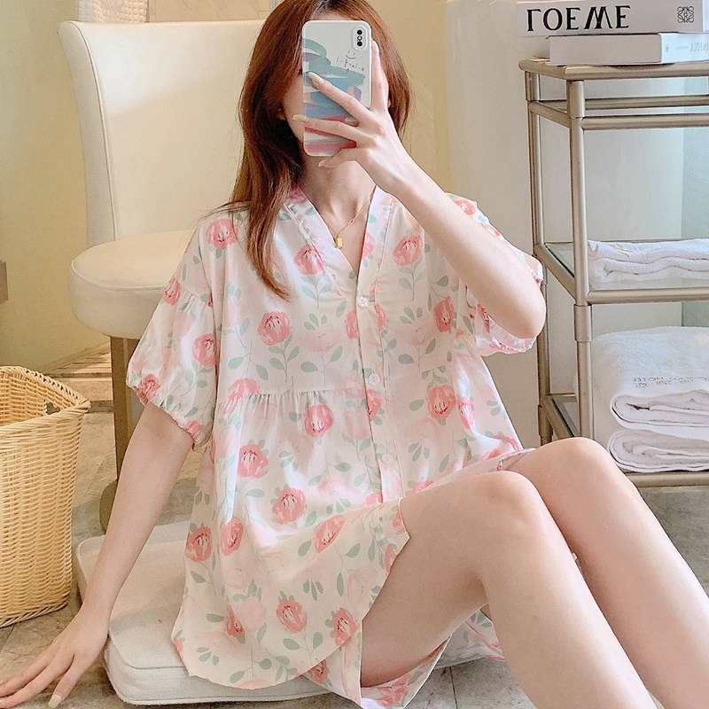  qusmiyan秋水名媛睡衣/家居服套装