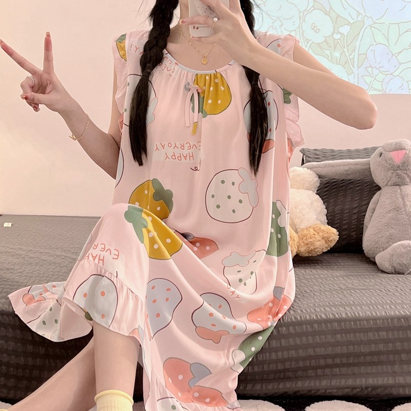  qusmiyan秋水名媛睡裙