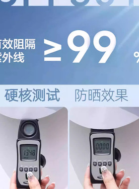 可喝水防晒全脸基尼夏季口罩防紫外线遮阳女高颜值面罩2026新款