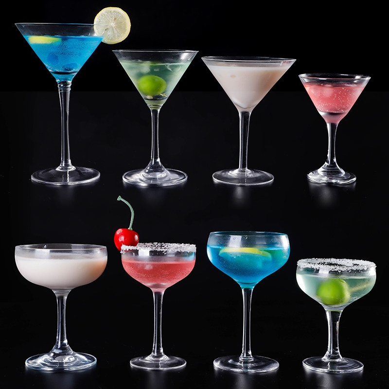 创意玻璃鸡尾酒杯酒吧调酒杯套装马天尼杯香槟杯玛格丽特杯高脚杯,淘宝优惠券,粉丝福利购,淘宝优惠卷
