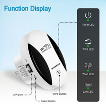 The Intebon wifi signal amplifier intensifier wireless router to strengthen the network extenders to wear the wall