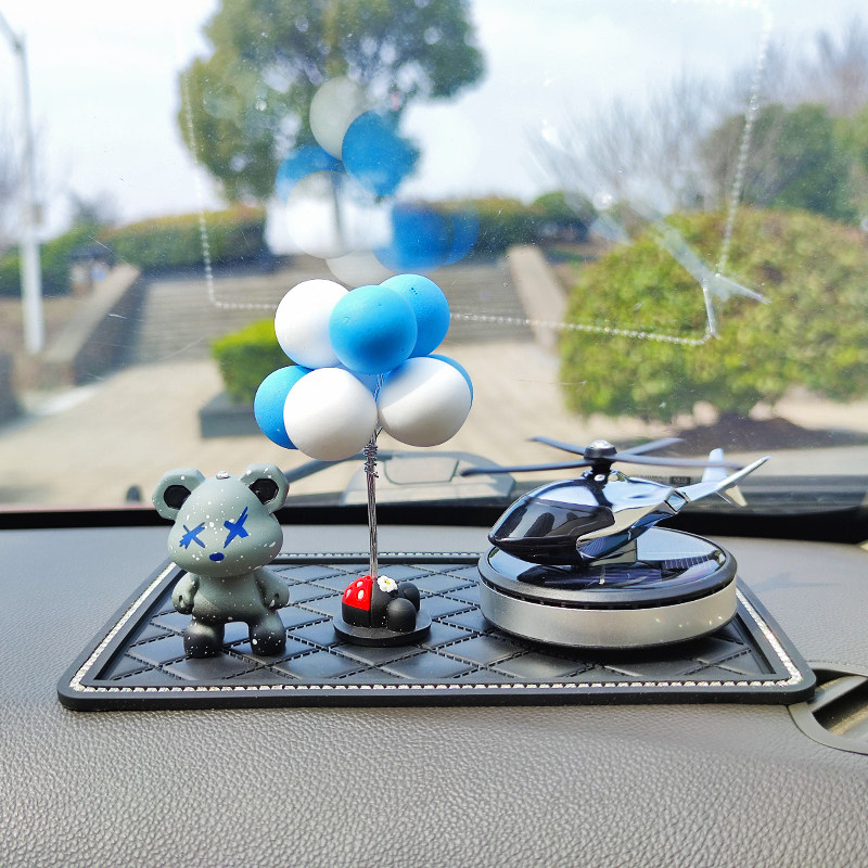 可爱暴力熊车载香水汽车香薰摆件车内除异味香氛太阳能飞机装饰女,淘宝优惠券,粉丝福利购,淘宝优惠卷