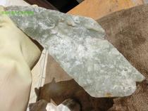 G1710232 jade raw material bare stone natural raw stone Qinghai Kunlun Yushan material Qingbai jade 6 6 kg
