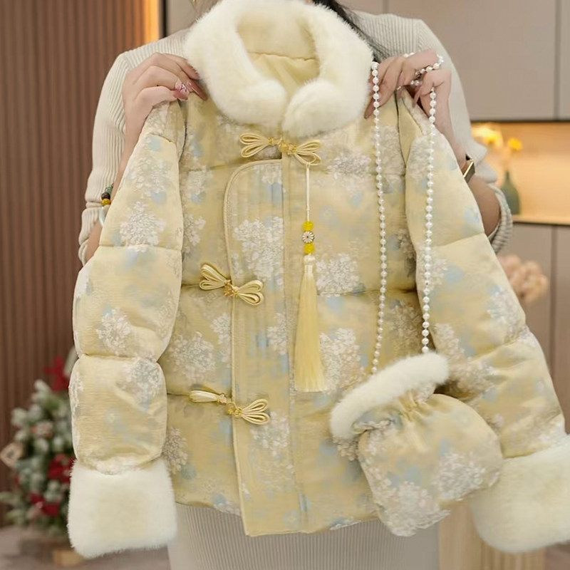 女童外套冬装2026新款儿童洋气国风潮流保暖中式上衣女孩冬季衣服,淘宝优惠券,粉丝福利购,淘宝优惠卷