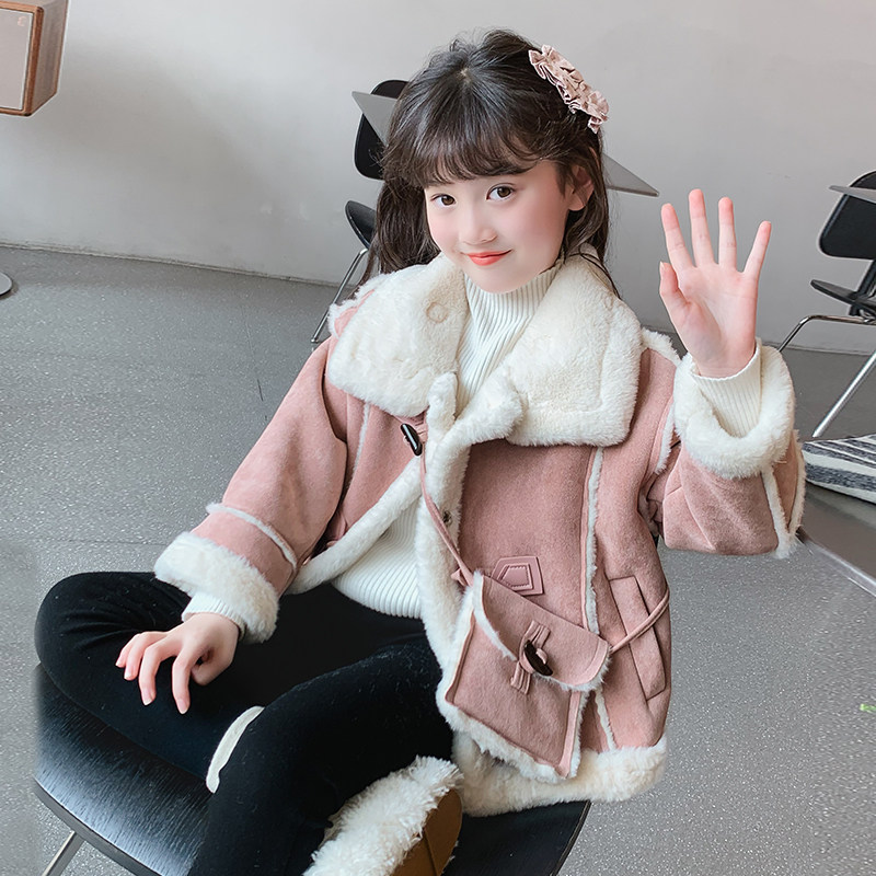 女童外套2025新款秋冬季儿童洋气时髦加厚上衣冬装小女孩网红衣服,淘宝优惠券,粉丝福利购,淘宝优惠卷