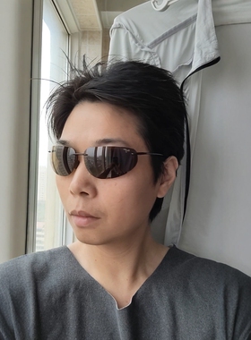 经典maui同款超轻无框运动不偏光飞行员复古太阳墨镜男女MJ424