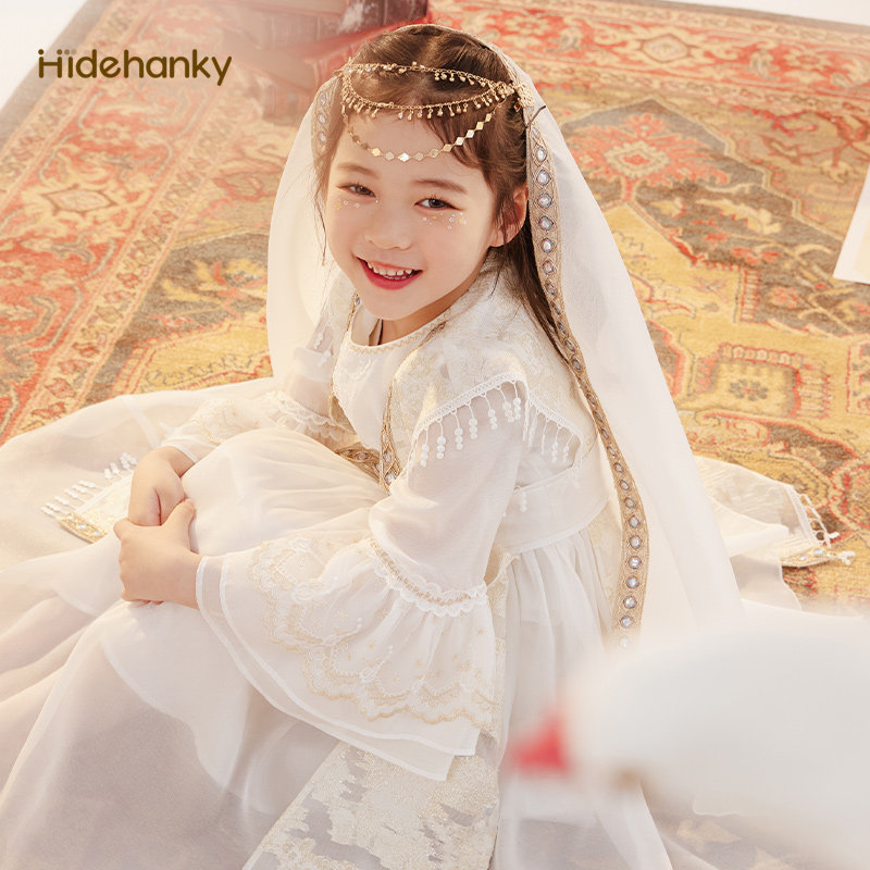 新疆民族服装女童儿童汉服西域公主裙连衣裙异域风情哈萨克演出服,淘宝优惠券,粉丝福利购,淘宝优惠卷