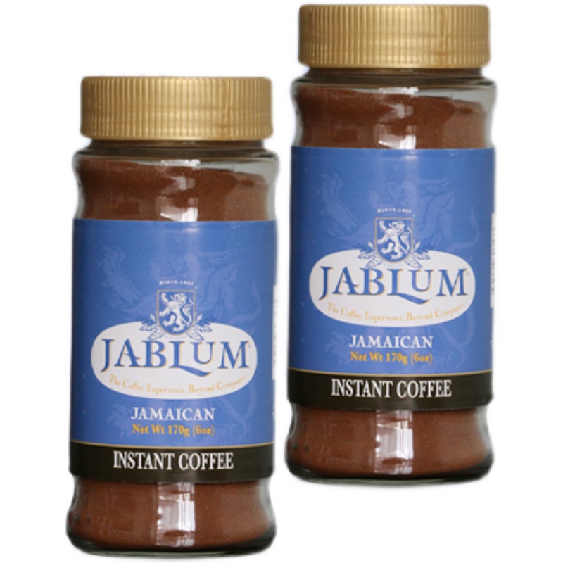 速溶咖啡粉jablum牙买加原装进口蓝山咖啡170g两瓶装精品纯黑咖啡-图3