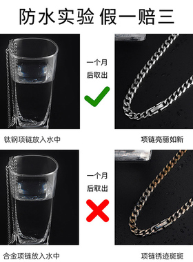 自由古巴项链男夏季潮流单品