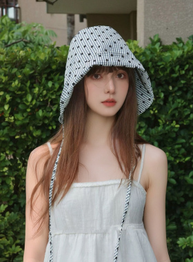 帽子女2026夏新款防紫外线渔夫帽