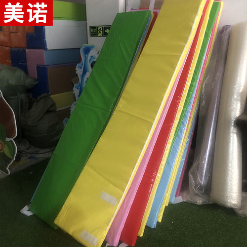 淘气堡蹦床垫跳床保护软垫珍珠棉PVC皮定制儿童乐园生产厂家直销 - 图2