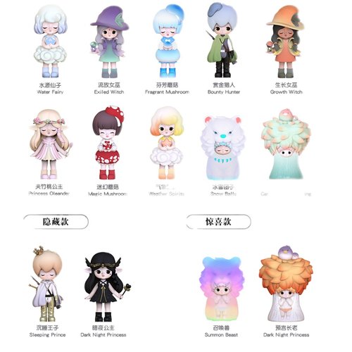 正版 liila莉菈迷雾森林盲盒确认款水源仙子夹竹桃公主女孩礼物 - 图2