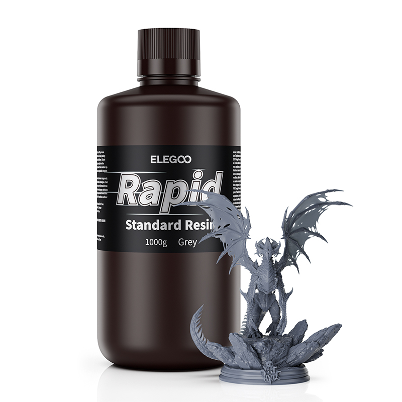 ELEGOO/爱乐酷RAPID高速光敏树脂高精度光固化3d打印机耗材易清洗