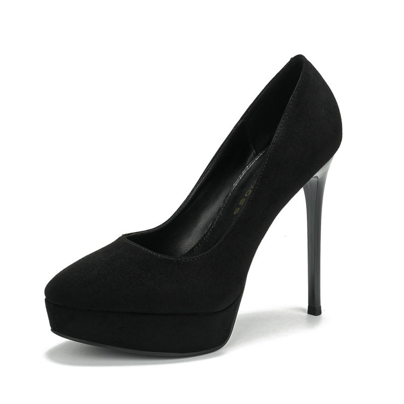 防水台超高跟时尚女式潮流足模细跟显腿长新款百搭高跟鞋,淘宝优惠券,粉丝福利购,淘宝优惠卷