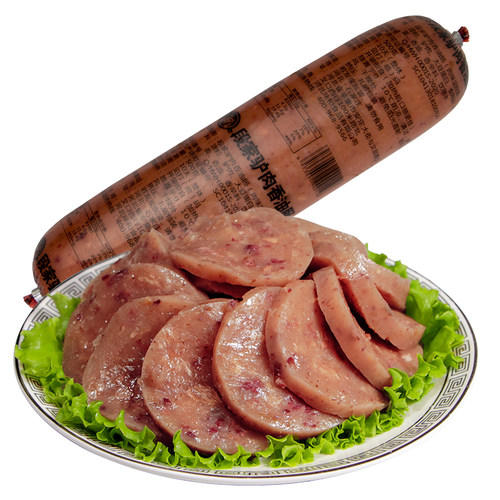 段家驴肉焖子500g驴肉灌肠河北特产香油闷子现做现发肉糕做火烧 - 图3