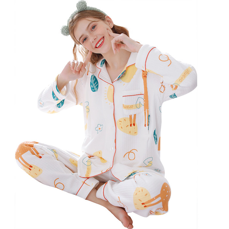 月子服秋冬季纯棉产后10月份11睡衣 静孕家居服套装