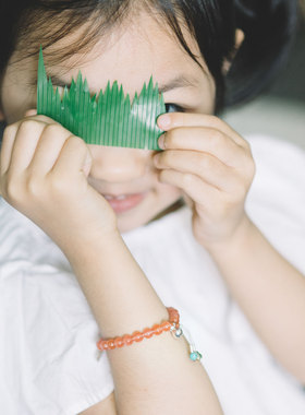 儿童冰粉手钏无同古典绿松石