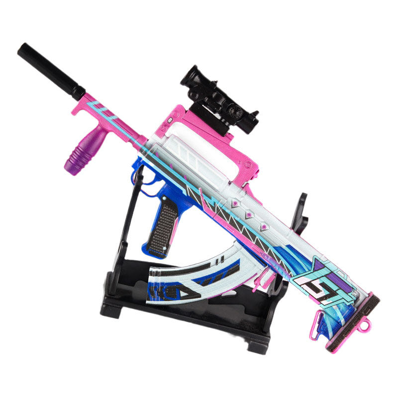 和平精英皮肤和平儿童groza狗杂皮肤枪玩具仿真合金全金属精英awm吃鸡模型小枪