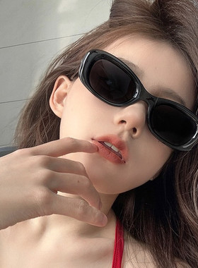 防紫外线猫眼欧美风女可以配近视