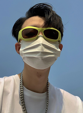 防紫外线飞行员式复古男