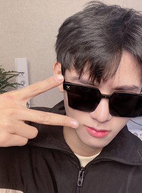 偏光方形通用黑色一体