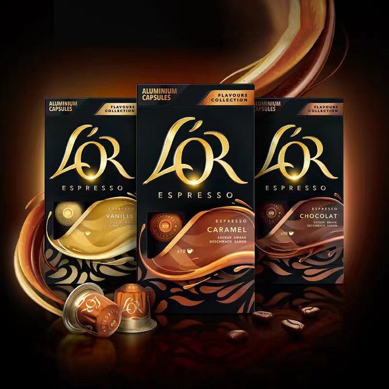 法国进口LOR香草巧克力焦糖风味咖啡胶囊30粒(兼容雀巢Nespresso,淘宝优惠券,粉丝福利购,淘宝优惠卷