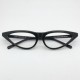 European and American triangle cat eye plate niche glasses frame for women