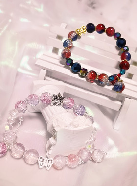 手链琉璃百搭气质合金配饰