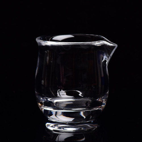 东海工艺水晶日式自相纯手工白水晶公道杯大号高档茶海分茶器泡茶 - 图0