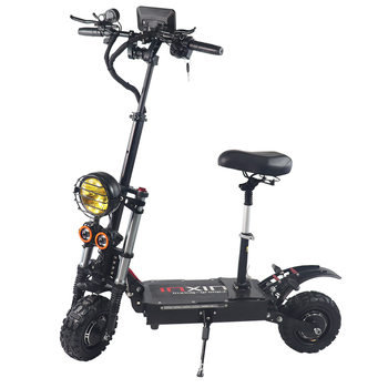 11-inch dual-drive off-road scooter ໄຟຟ້າພະລັງງານສູງ 60v5600w ເຄື່ອນທີ່ scooter scooter foldable