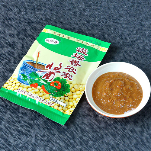 东北特产黄豆大酱溢坛香大豆酱黄豆酱豆瓣酱蘸酱菜酱香浓郁味道好 - 图3