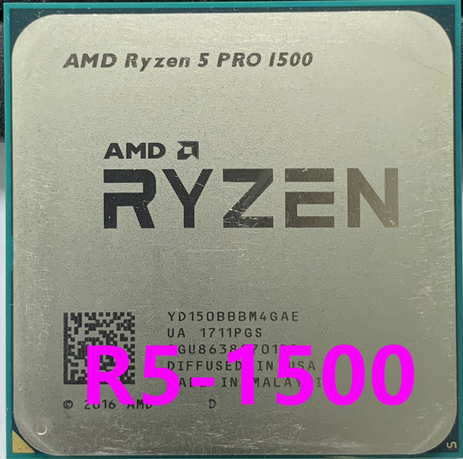 AMD Ryzen R3 1200 R3-1300 R5 1400 1500 1600 R7 1700 X AM4CPU-图2