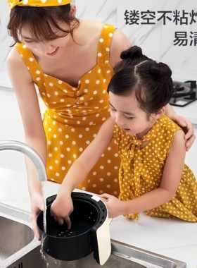 美的空气炸锅家用3L容量煎炸锅