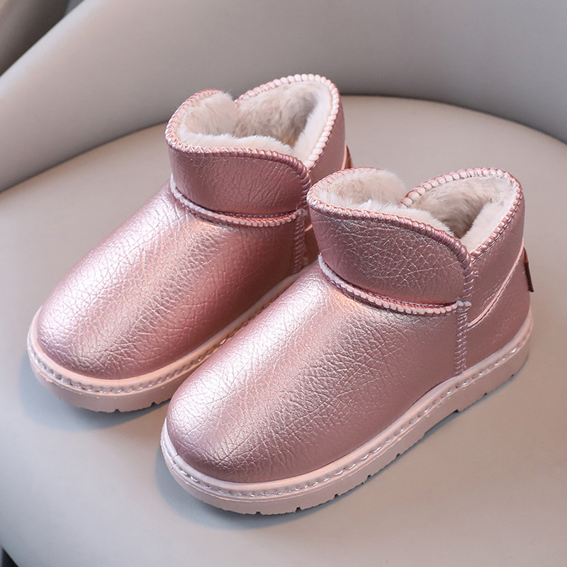 宝宝雪地靴儿童加绒加厚短靴男女童冬季款防水软底小童棉鞋大棉靴,淘宝优惠券,粉丝福利购,淘宝优惠卷