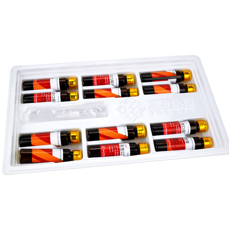 正清10ml*12支健脾和胃灵芝口服液 衡阳老百姓大药房安神补脑