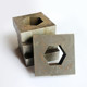 Cylinder fixed safety fast connection iron block