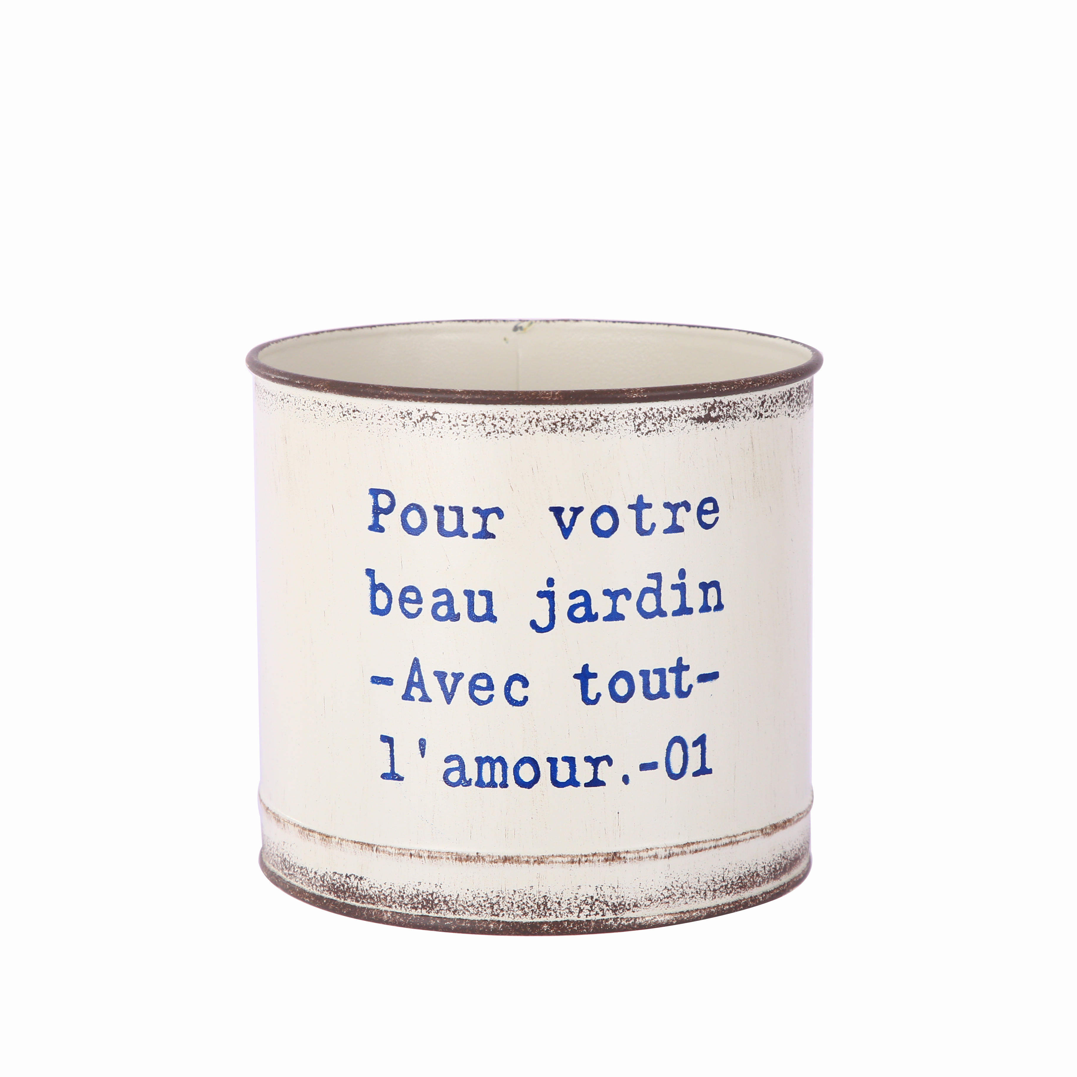 日系铁艺花盆角堇草花复古做旧户外花园装饰杂货ins铁皮,淘宝优惠券,粉丝福利购,淘宝优惠卷