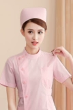 Синяя белая розовая тонкая униформа медсестры, увеличенная толщина