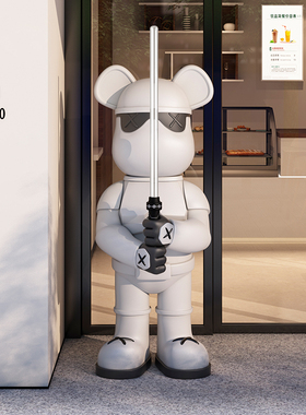 网红暴力熊落地摆件客厅