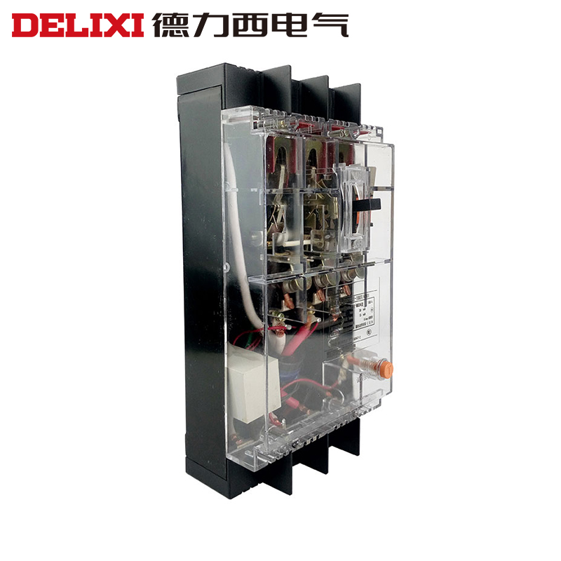 德力西透明三相四线4极漏电断路器开关DZ15LE-100T/4901 100A 63A-图0