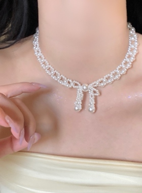 巴洛克珍珠甜美洛可可项链女