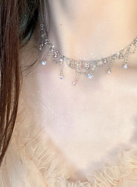 女温柔浪漫法式精致项链