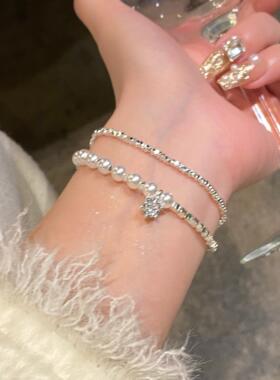 碎银子轻奢小众高级感手链手串