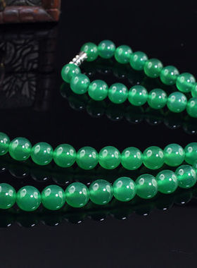 天然玉器礼品证书长项链