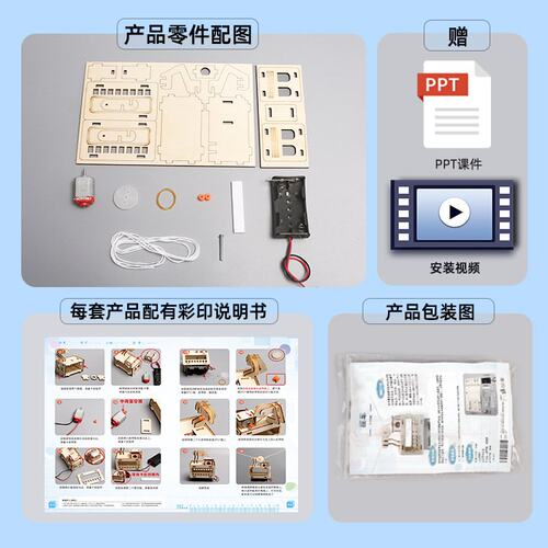 DIY水火箭空气火箭儿童小学生科技小制作手工拼装模型材料包教P93 - 图1