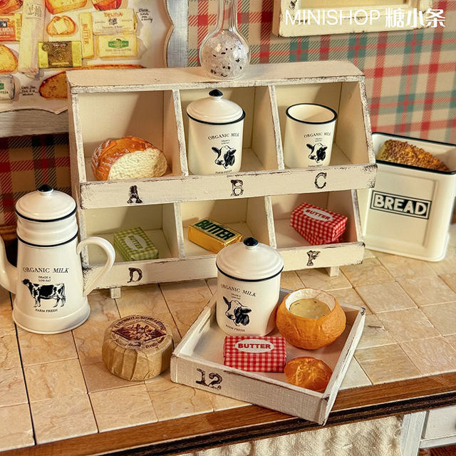 Mini cheese handmade miniature food toys