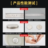 Мощный прозрачный двусторонний скотч, лента, не оставляет следов, фиксаторы в комплекте