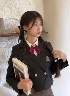 领结女红色系蝴蝶结学生配饰领饰